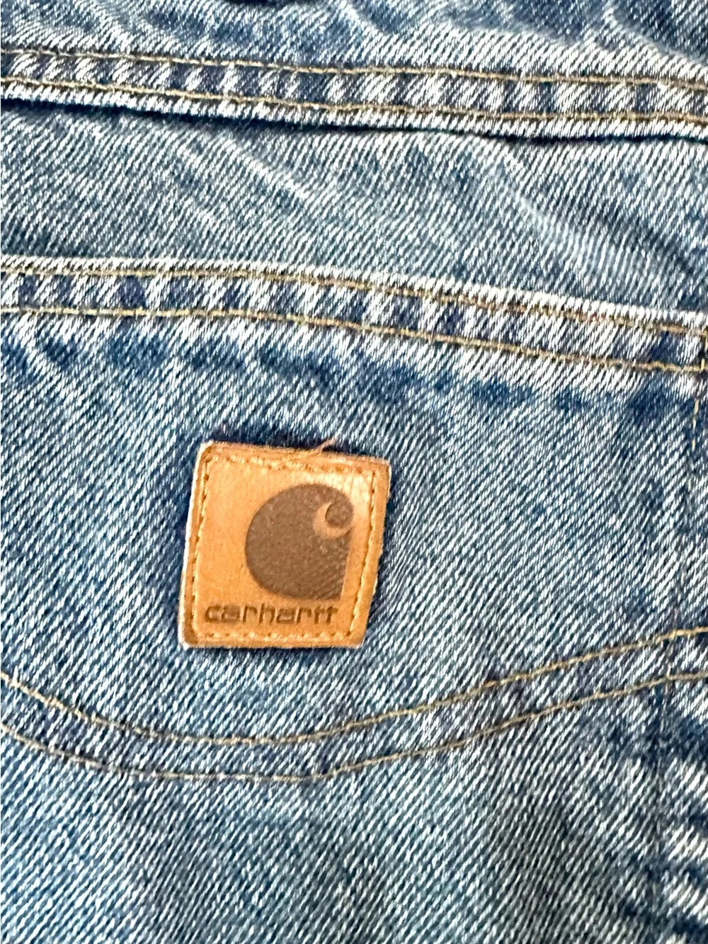 Carhartt Men's Blue Relaxed Jeans